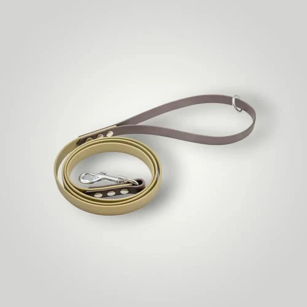 2-Farbige Biothane Leine, 1,60 m fixe Länge