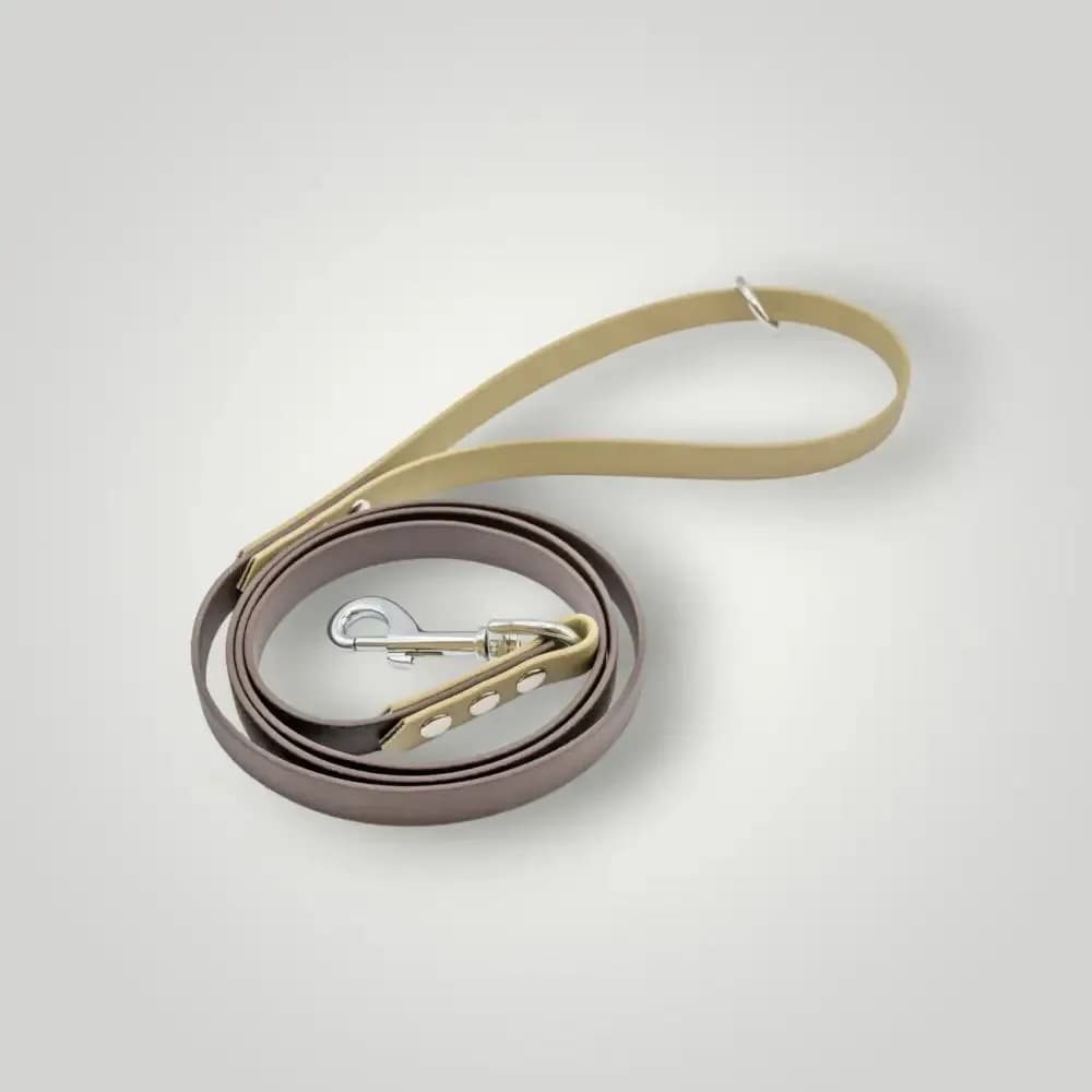 2-Farbige Biothane Leine, 1,60 m fixe Länge