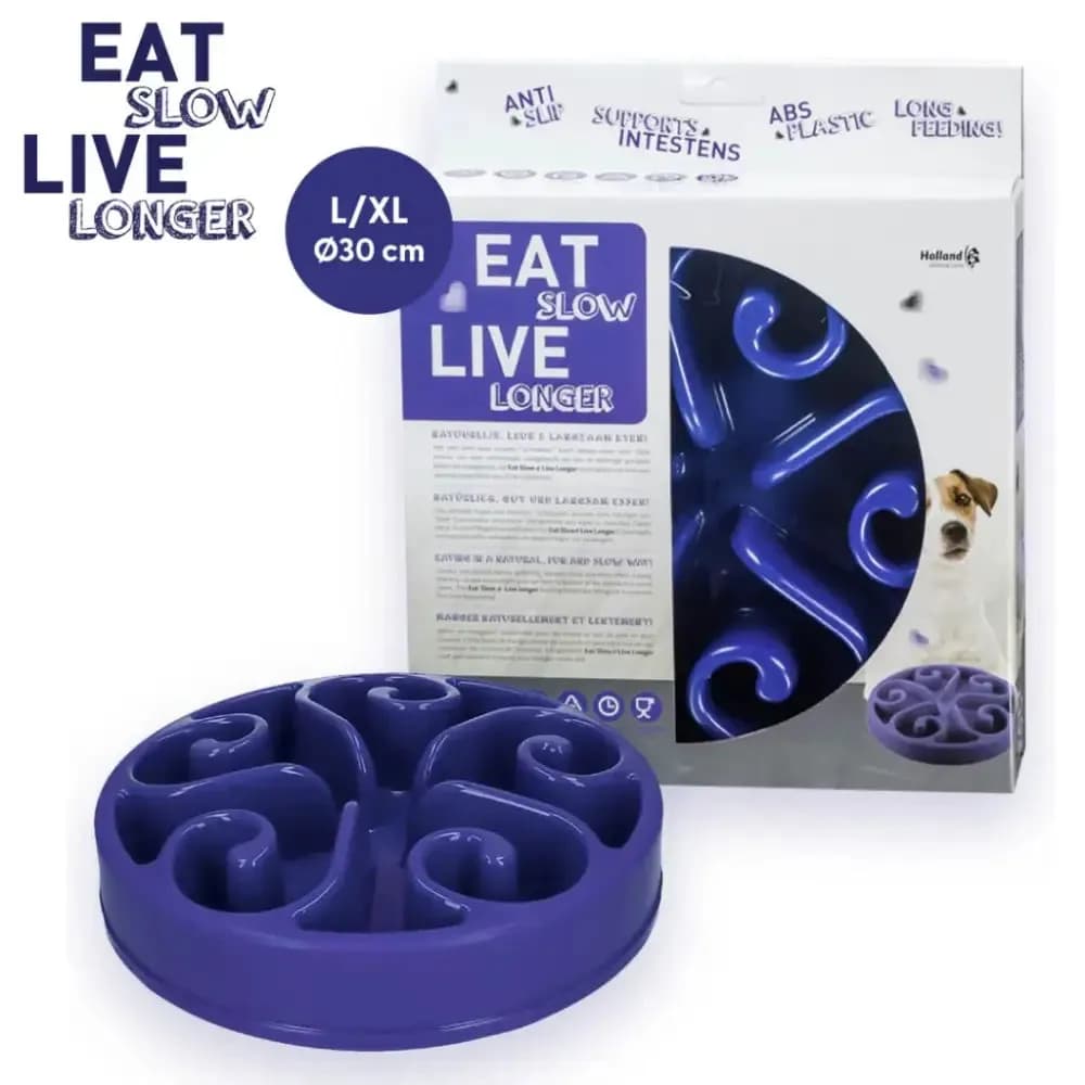 Eat Slow Live Longer Anti Schling-Napf