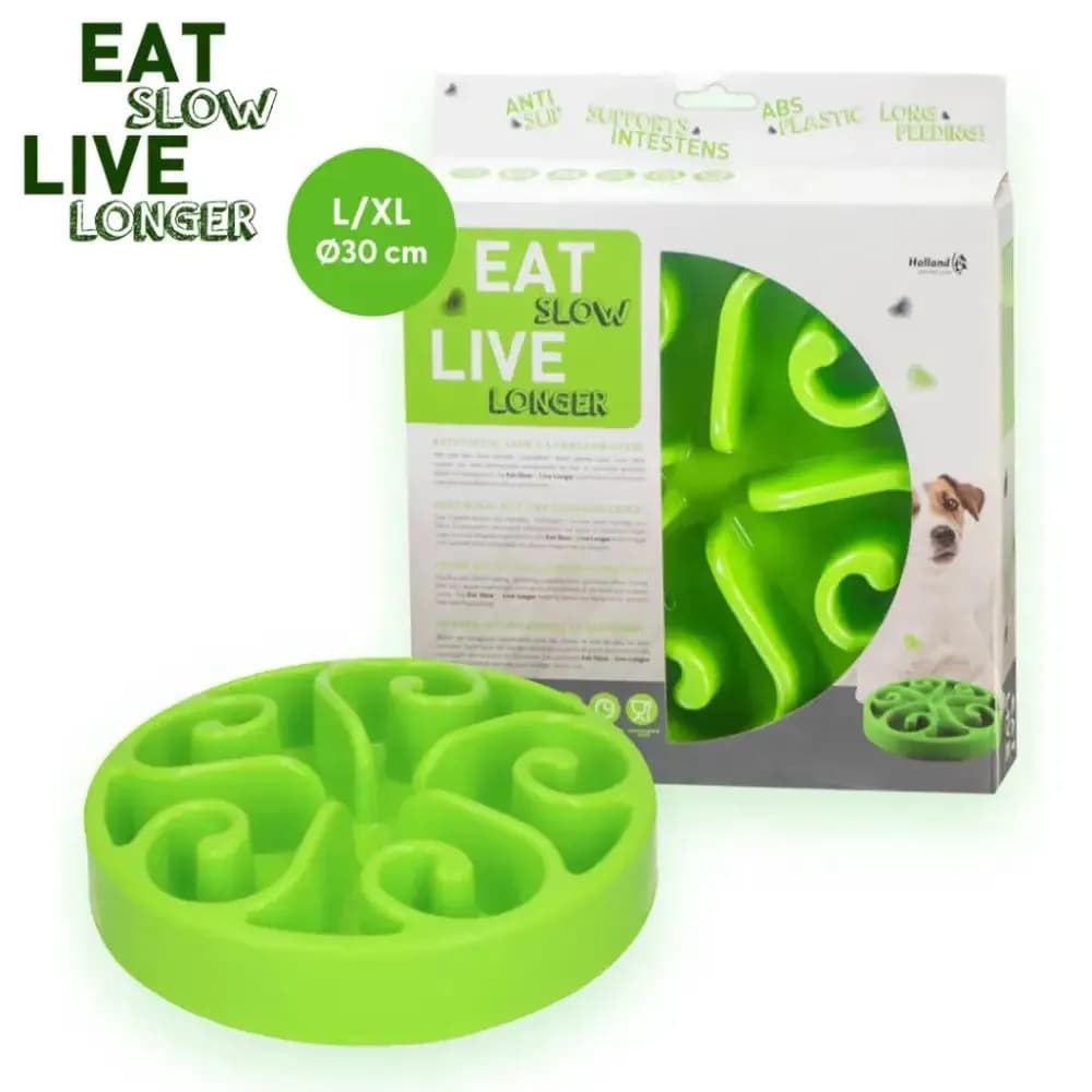 Eat Slow Live Longer Anti Schling-Napf
