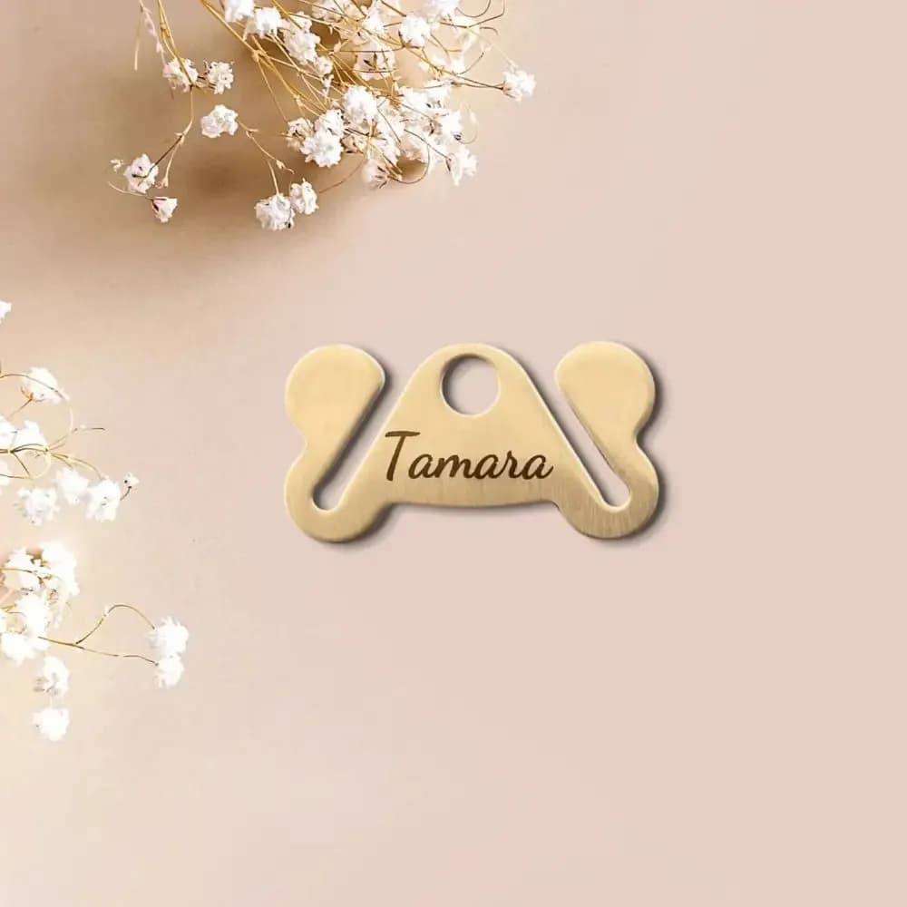 Edelstahl Hundekotbeutelhalter in Knochenform