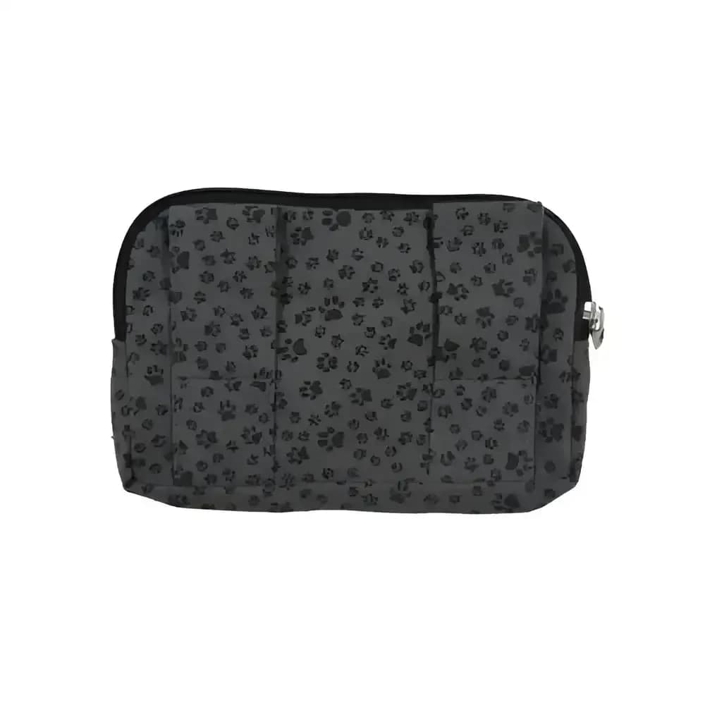 Leckerli-Tasche Arizona von Nijens "Grau mit Pfotendruck"