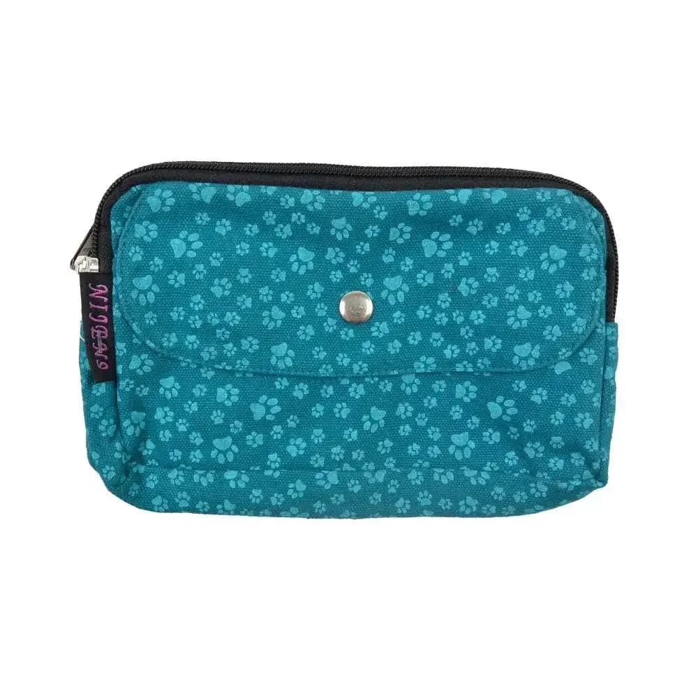 Leckerli-Tasche Arizona von Nijens "Petrol mit Pfotendruck"